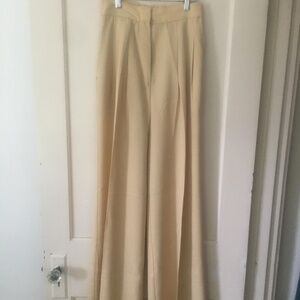 celle by Lucy Harley Pants, Size 9/10, Vintage 1970s, One Owner (me), Sand Color